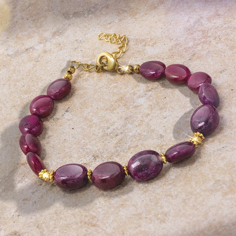 Rosy Prospects Ruby Bracelet